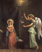 Pierre Auguste Pichon The Anunciacion oil painting reproduction